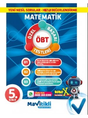 MAVİTİKLİ YAY 5.Sınıf Matematik Aylık Gelişim Denemeleri ( ÖBT ) 28 Deneme